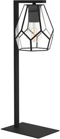 Stolová lampa Eglo 43646 MARDYKE E27 40W čierna