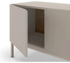 Krémový TV stolík 180x55 cm Cailin – Marckeric