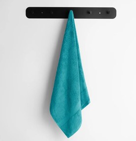 Modrá/tyrkysovomodrá froté osuška s prímesou bambusu 70x140 cm Bamby – Restilo