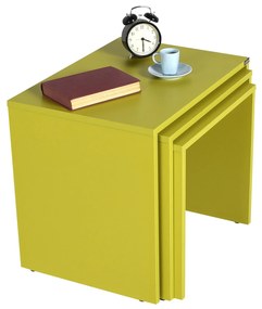 Set 2ks. konferenčných stolíkov Nimelo 3 (zelená). Vlastná spoľahlivá doprava až k Vám domov. 1094311