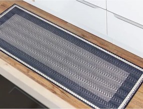 Koberec Lineo (Victory) 67x180 cm, modrý%