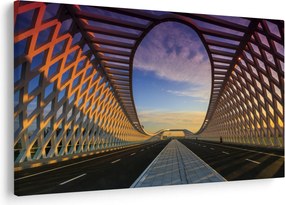Obraz modernej architektúry mosta (90x60 cm)