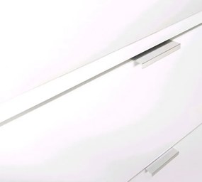 Skrinka so zásuvkou Göteborg, biela / dub sonoma