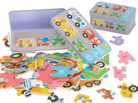 IKO Detské puzzle Autá – 30 dielikov