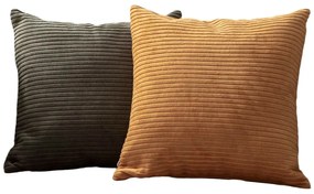 Menčestrové obliečky na vankúše v súprave 2 ks 43x43 cm – Mioli Decor