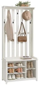 Vešiakový stojan s botníkom HSR414W01