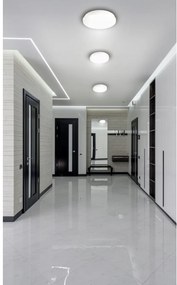 BERGE Prisadený LED stropný panel 2x E27 pre okrúhlu žiarovku