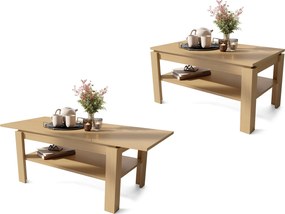 ASTI-R dub Oasis - moderný konferenčný stolík s rozkladacou doskou