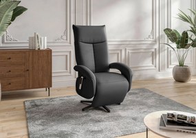 XXXLutz KRESLO, koža, čierna Sit & More - Online Only obývacie izby - 0001440121D6