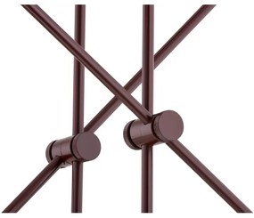 Argon 1842 - Luster na tyči ABSOS 4xE14/7W/230V alabaster hnedá