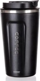 Cestovný termohrnček Arty 450 ml, čierny%