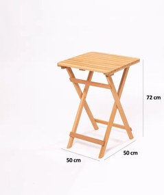 Balkónová sada s vankúšmi, buk