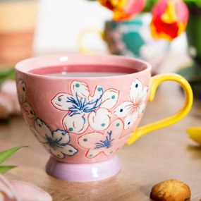 Šálka SALVA ružová 886589 400 ml