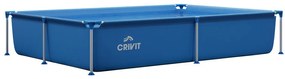CRIVIT Bazén Metal Frame, 228 x 159 x 42 cm  (100363728)