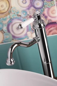 Sapho Sapho, VIENNA stojánkova umývadlová batéria vysoká bez výpuste, chróm, VO006