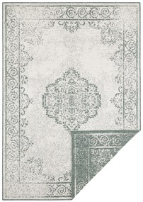 NORTHRUGS - Hanse Home koberce Kusový koberec Twin Supreme 103869 Green / Cream – na von aj na doma - 80x150 cm