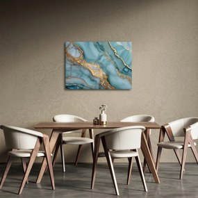 Obraz - Tyrkysový mramor (70x50 cm)