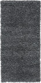 My Flair, Kusový koberec My Shaggy grau, 70x140, šedá, chodba / predsieň