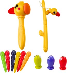 LEAN Toys Senzorická vzdelávacia kocka činelky labyrint krokodíl