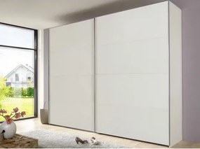 Šatníková skriňa Bert, 225 cm, biela%