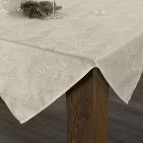 OBRUS ISLA 140 X 260 CM KRÉMOVÝ
