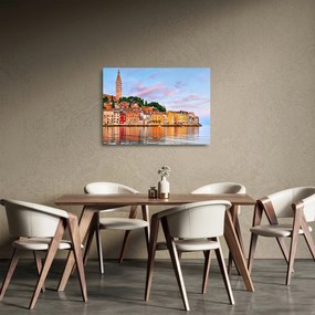 Sklenený obraz - Rovinj, Chorvátsko (70x50 cm)