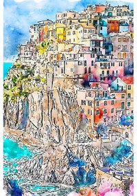 Obraz 60x90 cm Manarola – Fedkolor
