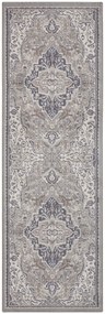 Hanse Home, Behúň Terrain 105604 Orken Grey Cream, 80x200, šedá, obývacia izba