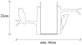 Zarážka na knihy Forest – Mioli Decor