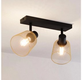 Eglo 900694 - Bodové svietidlo COSLADA 2xE27/40W/230V