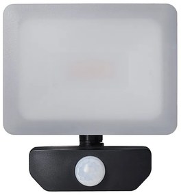 SOLIGHT LED reflektor Quick so sensorom, 20W, 1700lm, 4000K, IP65, čierny