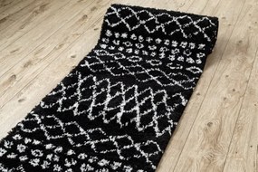 Behúň BERBER ETHNIC G3802 čierny Fredzle berber marokánsky