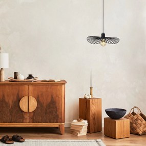 Toolight Toolight, závesné svietidlo 41cm, 1xE27, APP1840-1CP, čierna, OSW-07061