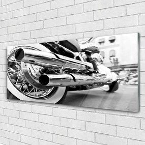 Obraz na akrylátovom skle Motor umenie 125x50 cm