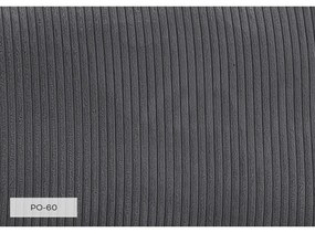 Sivá rozkladacia pohovka 168 cm Lucky Lucy – Miuform