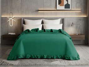 Prehoz na posteľ MONTEGO, zelený Rozmer: 170 x 210 cm