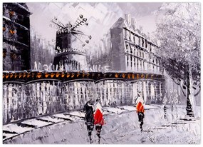 Obraz - Olejomaľba mesta II. (70x50 cm)