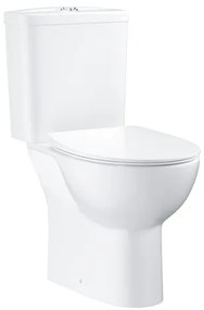 Wc kombi stojaci GROHE Bau Ceramic alpská biela so zadným odpadom 39942000