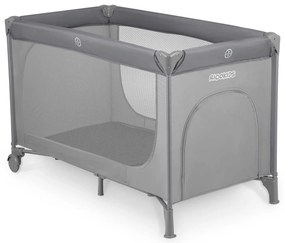 Ricokids Cestovná postieľka + matrac + taška125 x 65 x 78 cm RK-240 sivá