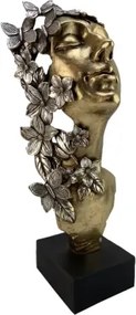 Dekorácia busta Hlava ženy, 40 cm%
