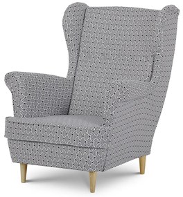 Pohodlné škandinávske kreslo Ušák EDI