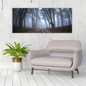 Obraz - Za daždivého dňa (120x50 cm)