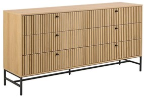 Komoda so zásuvkami OLIVIA dub