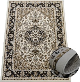 Koberec Lotus 9306 béžový – obdĺžnikový so vzorom Rozmer: 160x220 cm