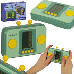 KIK Prenosná retro arkádová konzola zelená