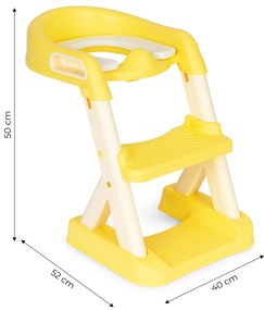 Detské WC sedadlo so schodíkmi a rebríkom, ECOTOYS