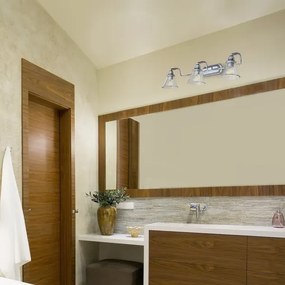 Rabalux 3209 - Kúpeľňové bodové svietidlo ANTOINE 3xE14/40W/230V IP44