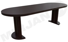 Zostava pre 4 osôb - RK038, Morenie: wenge, Dostupné poťahy: ekokoža Soft 018