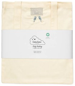 Svetložltá detská obliečka do postieľky z Bio bavlny 70x100 cm Sea Garden – Cam Cam Copenhagen