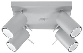 Sollux SL.0452 - Stropné bodové svietidlo RING 4xGU10/10W/230V